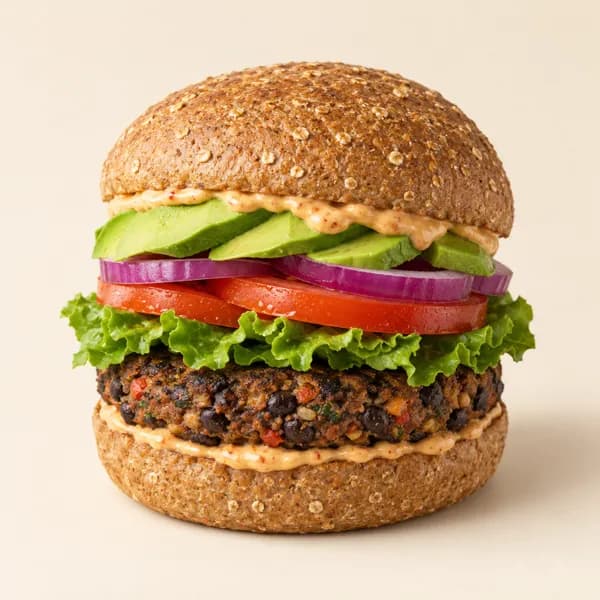 Black Bean Veggie Burger